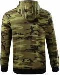 Camouflage-sweatshirt voor heren, camouflage groen Camouflage-sweatshirt voor heren, camouflage groen
