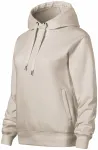 Comfortabel damessweatshirt met capuchon, ijsgrijs Comfortabel damessweatshirt met capuchon, ijsgrijs