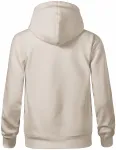 Comfortabel damessweatshirt met capuchon, ijsgrijs Comfortabel damessweatshirt met capuchon, ijsgrijs