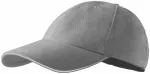 Contrasterende pet, licht zilver