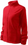 Dames fleecejack, rood Dames fleecejack, rood