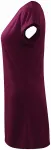 Dames lang T-shirt/jurk, fuchsia Dames lang T-shirt/jurk, fuchsia
