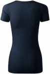 Dames T-shirt met decoratieve stiksels, ombre blauw Dames T-shirt met decoratieve stiksels, ombre blauw