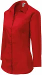 Damesblouse met lange mouwen, rood