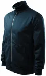 Eenvoudig herensweatshirt zonder capuchon, donkerblauw