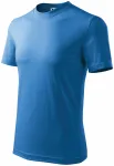 Eenvoudig kinder T-shirt, lichtblauw