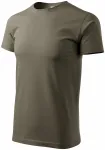 Eenvoudig T-shirt voor heren, army