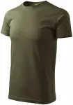 Eenvoudig T-shirt voor heren, military