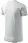 Eenvoudig T-shirt voor heren, witte Eenvoudig T-shirt voor heren, witte