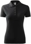 Elegant dames poloshirt, ebbenhout grijs Elegant dames poloshirt, ebbenhout grijs