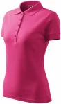 Elegant dames poloshirt, purper