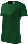 Klassiek dames T-shirt, fles groen