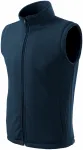 Klassiek fleecevest, donkerblauw