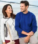 Heren/kinder sweatshirt over het hoofd, zonder capuchon | Dames stijlvol sweatshirt met capuchon Heren/kinder sweatshirt over het hoofd, zonder capuchon | Dames stijlvol sweatshirt met capuchon