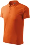 Los poloshirt voor heren, oranje