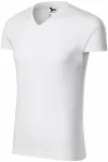 Nauwsluitend T-shirt voor heren, witte