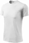 Sport-T-shirt voor kinderen, witte